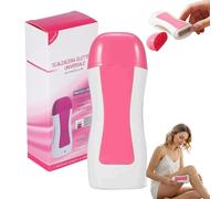 Dispositivo de cera caliente, doble cartucho, cartuchos de depilación de cera, calentadores para axilas y bikini para depilación corporal completa