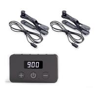 Dispositivo de clicker automático de pantalla móvil con simulación física ajustable de 5 velocidades, herramienta de toque silencioso de 30 grados para juegos y pruebas - Cuerpo ABS, recarga (2)