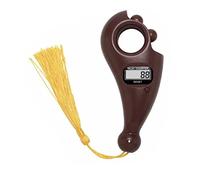 Dispositivo de conteo electrónico portátil para cantos de meditación, oraciones budistas, práctica de yoga, contador silencioso de mano con pantalla LCD, batería recargable