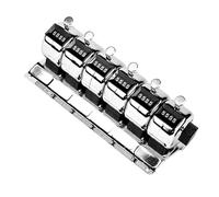 Dispositivo De Conteo Mecánico Manual Acero Inoxidable Diales Giratorios Diseño Ergonómico Puntuación Eventos Multipropósito Proyectos Artesanales Contador Manual Mecánico