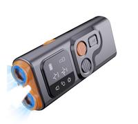Dispositivo de control de ladridos de perro, tapón de corteza de perro - Herramienta de entrenamiento para perros recargable con pantalla HD y linterna LED - Dispositivo antiladridos para perros de in