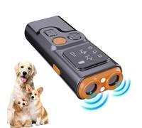 Dispositivo de control de ladridos para perros, tapón de corteza de perro | Ayuda de comportamiento recargable para con pantalla HD y linterna LED | Dispositivo anti-ladrido para perros de i