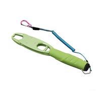 Dispositivo de control de pesca con agarre de nailon integrado para una medición precisa del peso en el sitio y manejo seguro de los peces (verde)