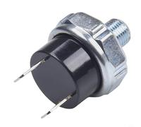 Dispositivo de control de presión del compresor de aire con rosca NPT de 1/8 y 1/4 NPT, soporta entrada de 12 V 24 V CC, umbrales ajustables de 120-150 PSI o 170-200 PSI (120-150PSI-1/8NPT)