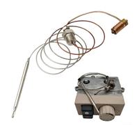 Dispositivo de control de temperatura 710 para freidoras de gas 140-210C Rango de funcionamiento 0.5mm Desplazamiento 6mm Bombilla de detección 10mm Conexión roscada