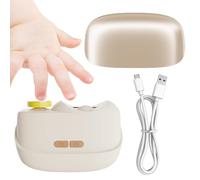 Dispositivo De Corte Automático - Cortador De Uñas Eléctrico, Herramienta Recargable De 2 Velocidades, Accesorio De Aseo De Uñas Material LED Profesional | Solución De Pulido Confiable Para El Hogar