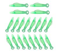 Dispositivo de costura a mano, enhebrador de agujas de coser, enhebrador de agujas para máquina de coser, 20 piezas, herramienta de enhebrado de bordado rápido con diseño de boca de para ancianos,