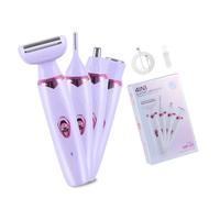 Dispositivo de depilación eléctrico multifuncional para mujeres, herramienta de afeitado para cuerpo, brazo, pierna, cara, herramienta de afeitado portátil recargable