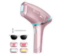 Dispositivo de depilación láser IPL para mujeres y hombres, Nex-Gen en casa, depilación láser con enfriamiento de hielo de zafiro dual de 7.2 °C para resultados indoloros y duraderos, depilación láser