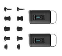 Dispositivo de desinflado rápido eficiente y recargable por USB, bombas de aire compactas para flotadores de piscina, camas de aire, equipos al aire libre, bombas de aire eléctricas, inflador de doble