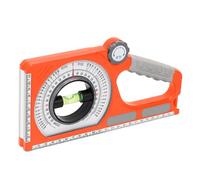 Dispositivo de detección de ángulo de inclinación - herramienta de búsqueda de gradiente de aluminio, medidor de evaluación de elevación de edificios, báscula de verificación de inclinación arquitectó