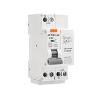 Dispositivo de detección de arco AFDD2-40 AFCI Unidad de prevención de incendios por monitoreo de arco AFDD+RCCB Tipo A 2P 40A 30mA(C Curve,25A 30mA)