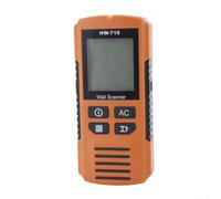Dispositivo de detección digital HW-710 para encontrar cables ocultos y obstáculos metálicos con lectura de profundidad en tiempo real en pantalla LCD