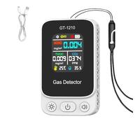 Dispositivo de detección profesional para el hogar, indicadores LED visuales, alertas de sonido, montaje en pared, diseño de alarma