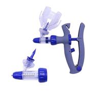 Dispositivo De DosificacióN Continua Inyector Continuo Veterinario Para Aves Corral 2/5ml Con Jeringa Repuesto Tubo Dosificador Automática Ajustable Alimentación Líquida(5 ml)