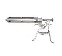 Dispositivo De DosificacióN Continua Inyector De Vacuna Veterinaria Metal Pistola Jeringa Continua Automática Para Ganado Ovejas Y Cerdos 10ml 20 Ml 30ml 50ml 1 Ud(50ml)