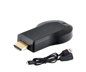 Dispositivo de duplicación de pantalla: dispositivo de duplicación de pantalla inalámbrico Lightweig, adaptador de proyector de pantalla Screencast, receptor de proyector de conexión de alta velocidad