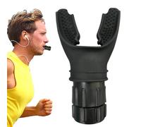 Dispositivo de ejercicio de pulmón - Ejercitador de respiración profunda | con perilla de intensidad ajustable, herramienta de entrenamiento de respiración para hombres para mejorar la fuerza