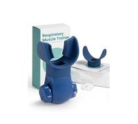 Dispositivo de ejercicio de respiración, entrenadores de respiración con vibración inspiratoria/espiratoria ajustable, fitness para el bienestar