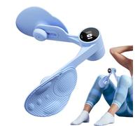 Dispositivo de ejercicio del suelo pélvico - Fortalecimiento muscular de caderas y piernas - Ejercicio muslos con contador integrado para deportes al aire en casa, fitness abdominales