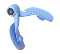 Dispositivo de ejercicio del suelo pélvico - Rosa/, Entrenador muscular con niveles de intensidad ajustables, Estimulador ergonómico del muslo interno para fitness, 5 modos, 20 velocidades,
