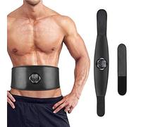 Dispositivo de electroestimulación,Cinturón de electroestimulación abdominal Dispositivo de entrenamiento muscular EMS Forma de ejercicio Carga estimulador muscular no necesita almohadilla de gel