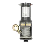 Dispositivo de elevación eléctrico con controlador de mango, dispositivo de elevación y tracción de cable de acero, 900 kg, cabrestante de cable, altura de elevación de cuerda, resistente al agua