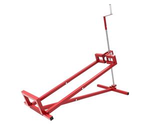Dispositivo de elevación para Tractor cortacésped Quad 115x50x20cm máx. 250kg Ajuste Continuo