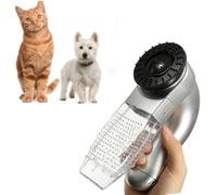 Dispositivo de eliminación de pelo de mascotas, sistema de cepillo de aspiradora multifuncional para perros y gatos, recogida automática de pelo de piel, ayudante doméstico para mascotas, ropa de