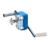 Dispositivo de enrollado manual para invernadero, cabrestante de manivela para una fácil ventilación de pared lateral en el cultivo de verduras, frutas y plantas