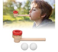 Dispositivo de Entrenamiento de Capacidad Pulmonar de Aprendizaje de Suspensión de Ejercicio de Respiración de Bola de Soplado para Niños, Dispositivo de Ejercitador de Pulmón de