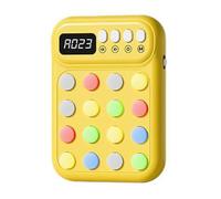 Dispositivo de entrenamiento de memoria portátil compacto para niños con rompecabezas modificables y reconocimiento de colores para mejorar la pantalla de enfoque. Juguete educativo gratuito de mano