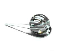 Dispositivo de entrenamiento de piscina transparente con diámetros interiores dobles para guiar el camino de la punta del taco y soportar una ejecución consistente (orificio de 16 mm)