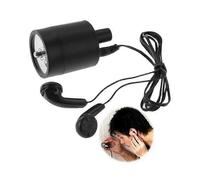 Dispositivo de escucha de audio potente con amplificador de oído plegable, para vigilancia de escuchas