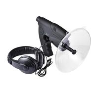 Dispositivo de escucha de larga distancia, dispositivo espía de micrófono parabólico, dispositivo de escucha para sonido de pájaros a larga distancia - Dispositivo digital para escuchar espías