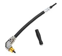 Dispositivo de esquina de taladro eléctrico en ángulo recto de 90 grados, 3 mandíbulas, adaptador de mandriles giratorios, accesorios de perforación de espacio estrecho