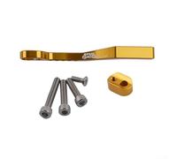 Dispositivo de estabilización de cadena para ciclismo de carretera, guía anticaída, protege el cuadro de tu bicicleta (dorado)