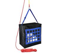 Dispositivo de Evacuación de Incendios Para Mascotas de Hasta 25 kg - Mochila Para Salvar Vidas - Bolsa de Escape Contra Incendios y Cuerda de 15 m Para Perros o Gatos (Medio)