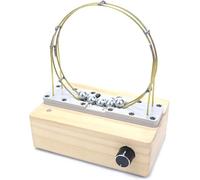 Dispositivo de experimento de ciclotrón electromagnético Control inteligente Bola de hierro Bobina de movimiento circular Modelo de enseñanza de física for el aula