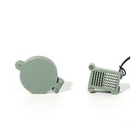 Dispositivo de exposición ajustable para Fuji WIDE 400 con cubierta de obturador antiaccidente para un control fiable del flash en diversos entornos (verde tinta)