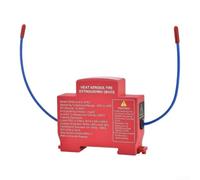 Dispositivo de extinción automática de incendios 170C Activación térmica para armarios eléctricos, sistema de supresión de boquilla dual con montaje en riel DIN, kit de seguridad rojo 30G (40G)