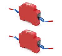 Dispositivo de extinción automática de incendios en aerosol con montaje en riel DIN y adhesivo, activación automática de 170 °C, cobertura de niebla de doble boquilla, vida útil de 10 años para