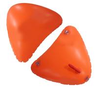 Dispositivo de flotación arrojable para barcos, 2 bolsas de flotación para kayak de 16, 9 x 17, 6 pulgadas, bolsa de para kayak de PVC a prueba de fugas de 0, 7 mm con válvula, tapa de válvula