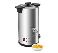 Dispositivo de fusión de cera de 10 L para la fabricación de velas para la fabricación de velas en pequeñas empresas o para diseñar regalos de velas de acero inoxidable, calefacción rápida, control de