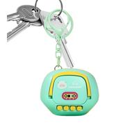 Dispositivo de grabación de llavero, llavero de audio con diseño de dibujos animados - Mini grabadora de voz - Para escuchar reuniones conferencias Dictado Notas Llamadas telefónicas Coche