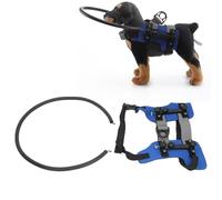 Dispositivo de Guía de Arnés para Perros Ciegos, Arnés Seguro para Mascotas, Anillo Anticolisión para Mascotas para Proteger y Generar Confianza, Accesorios para Perros Ciegos (S)