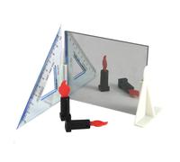 Dispositivo de imagen de vidrio plano, física, óptica, experimento, óptica, principios, herramienta de aprendizaje para enseñanza y educación científica
