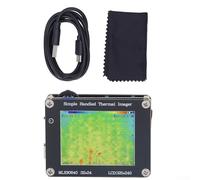 Dispositivo de imagen infrarroja elegante y portátil con una pantalla LCD de 2 pulgadas que muestra las temperaturas máximas y mínimas medidas