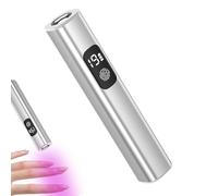 Dispositivo de lámpara de uñas, herramienta de manicura de secado rápido, luz de curado de gel UV con exposición uniforme, máquina de belleza recargable, equipo con control de temporizador