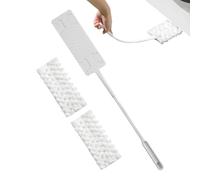 Dispositivo de limpieza debajo del frigorífico | Limpiador de electrodomésticos con 2 paños de microfibra para limpieza de columnas | Accesorios para el hogar para sofá, armario, muebles, estufa